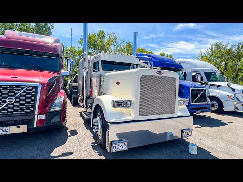 Видео: Заменил фары и купил рампы (аппарели) на полуприцеп | Дальнобой США