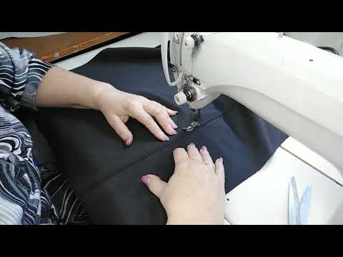 Видео: Мужская куртка ч.3 Собираем куртку.Спинка и карманы.