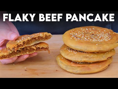 Видео: Сычуаньские острые блины с говядиной (Juntun Guokui)