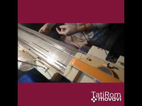 Видео: берет за час на любой вязальной машине