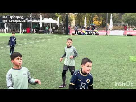 Видео: ФА Прогрес - ФК Академия Стойчо Стоев ( U10 BFU Кръг 5 )
