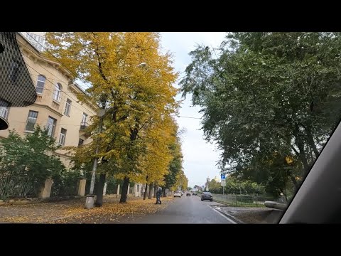 Видео: Воронеж на машине. Центр и левый берег. Осень 2022  #воронеж #voronezh