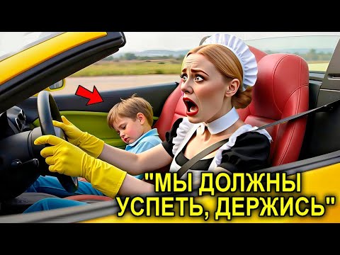 Видео: Бедная Горничная «УГНАЛА» ФЕРРАРИ Миллионера, Ради Жизни Его Сына… Его Реакция Шокировала Всех