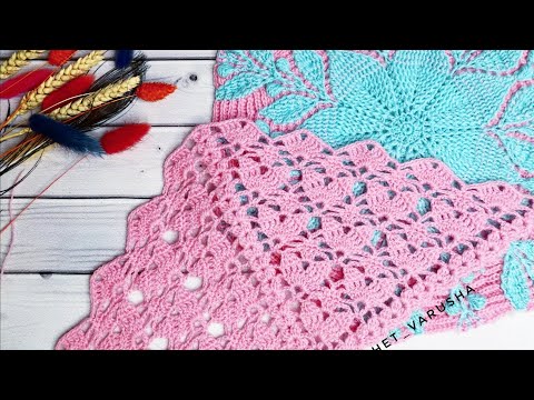 Видео: 🦋Шаль "Крылья бабочки"🦋Шаль крючком🦋Crochet shawl🦋