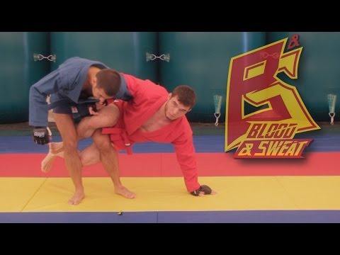 Видео: Ножницы в спортивном и боевом самбо. Самбо. Маршалл Савчук. Sambo. Scissors takedown.