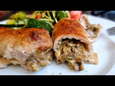 Видео: Мясные рулетики с баклажанами и сыром | РЕЦЕПТ мясных рулетов с сырной начинкой #мясныерулетики