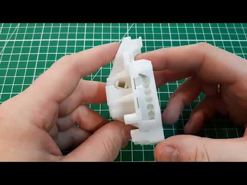 Видео: Механизм управления для римских штор открытого рипа