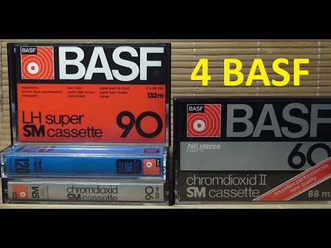 Видео: 4 почти запечатки BASF #audiocassette #basf