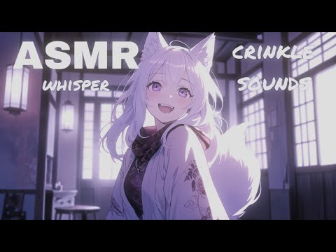 Видео: ASMR 🟣 шуршащие ЗВУКИ и болтовня ШЁПОТОМ
