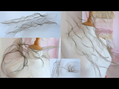 Видео: КАНАДСКАЯ СКОБОЧКА С ПРОВОЛОЧНОЙ СЕТКОЙ | Узоры «Волны и стрелы» на проволочной сетке | Didsbury ...