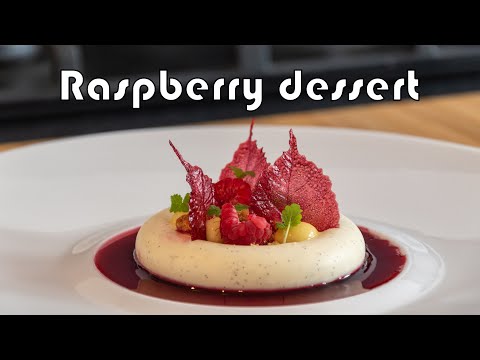 Видео: Малиновый десерт