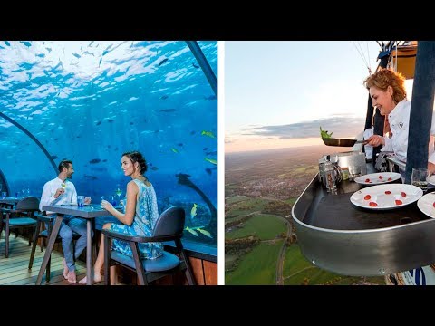 Видео: 60 безумных ресторанов, где еда – не главное
