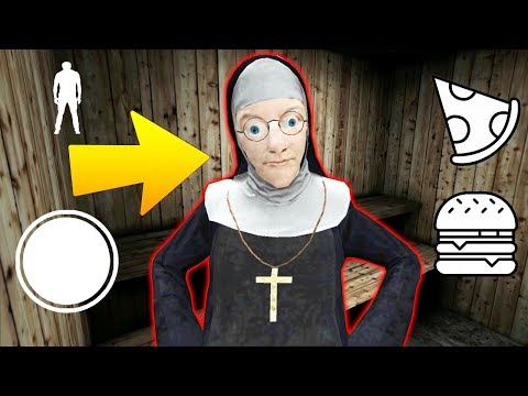 Видео: СТРАШНАЯ МОНАХИНЯ СОСЕД ГРЕННИ - Nun Neighbor Granny Escape