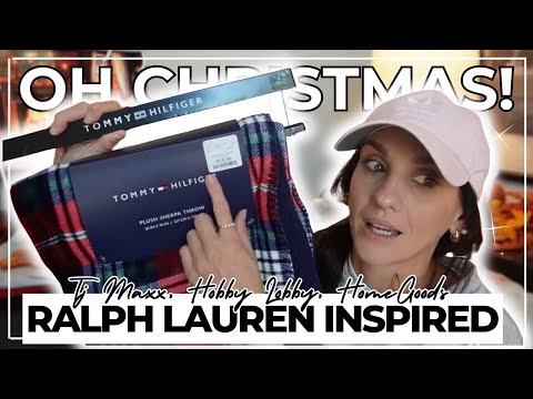 Видео: 🎄 БОЛЬШОЙ РОЖДЕСТВЕНСКИЙ УБОР! 🎁 Праздничные находки от TJ Maxx, Hobby Lobby и HomeGoods ✨