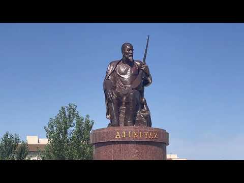 Видео: Нукус. Бывшая городская больница,универсам.