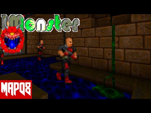 Видео: DOOM WAD: 1 Monster Megawad. Прохождение. MAP08: Buckshot Waltz