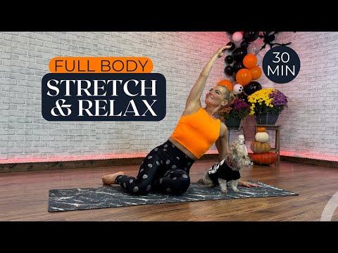 Видео: Растяжка и расслабление всего тела | 30-минутная процедура для расслабления, обновления и отлично...