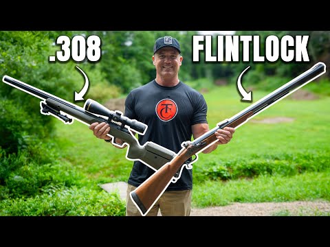 Видео: Кремнёвое ружьё против .308