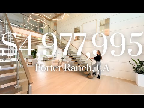 Видео: Внутри самого дорогого дома Toll Brothers стоимостью 4,97 млн ​​долларов | Роскошный тур по Лос-А...