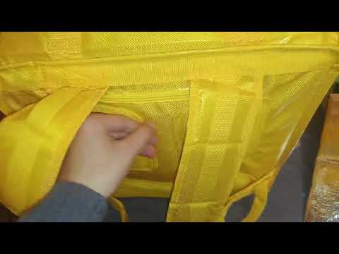 Видео: Новая сумка Glovo заказал 2 шт.для доставки.Комплект в следующем серии.