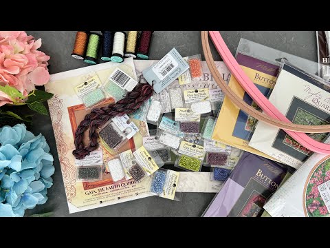 Видео: Покупки с 123 stitch. Mill Hill, Mirabilia, Искусница, МП Студиа