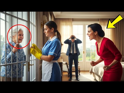 Видео: Горничная слышала плач каждую ночь — пока не увидела, как жена мучила мать миллионера.