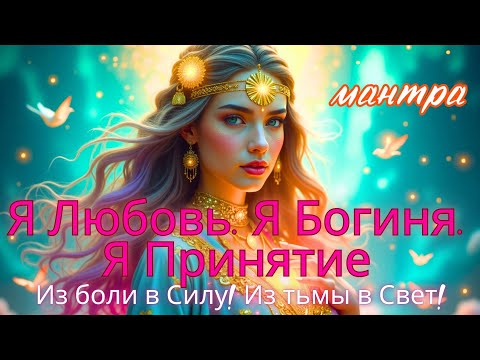 Видео: Эта мантра включит твою женскую силу за 3 минуты! Я — Богиня 🌺 Мантра, которая пробуждает твою силу