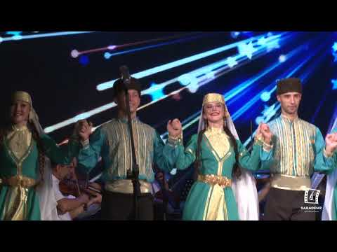 Видео: Крымскотатарский танец "Балаклава сюзьмеси"