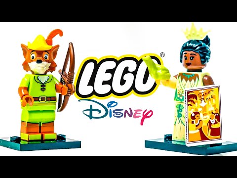 Видео: ОГРОМНАЯ коллекция Лего Минифигурки LEGO Minifigures 71038 100 лет Disney дисней