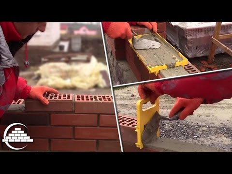 Видео: Кирпичная кладка для начинающих каменщиков/ЛЕГКО и Просто - [masterkladki]