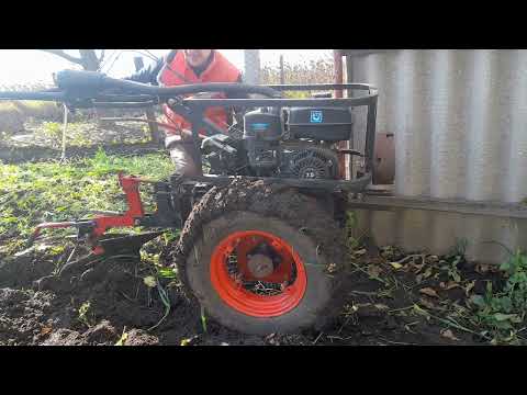 Видео: ДТП-470 БН и вращающийся плуг, ч.2