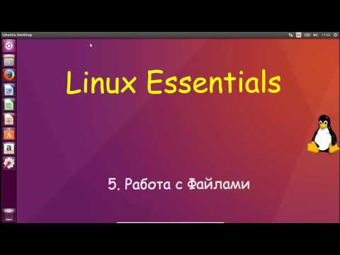 Видео: Linux для Начинающих - создание, копирование, перенос, переименование, стерание файлов