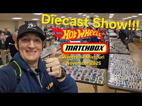 Видео: Выставка литья под давлением Wentzville Diecast Show, ноябрь 2025 г. — Hot Wheels — Matchbox — Се...
