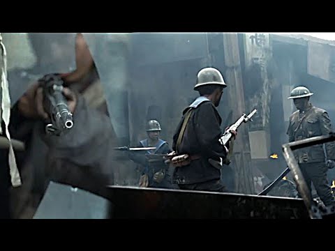 Видео: Японская армия окружила китайского капитана и подумала, что это верная победа, но снайпер спрятался.