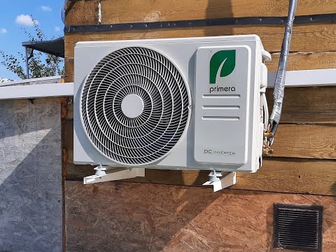 Видео: Отопление дома инверторным кондиционером