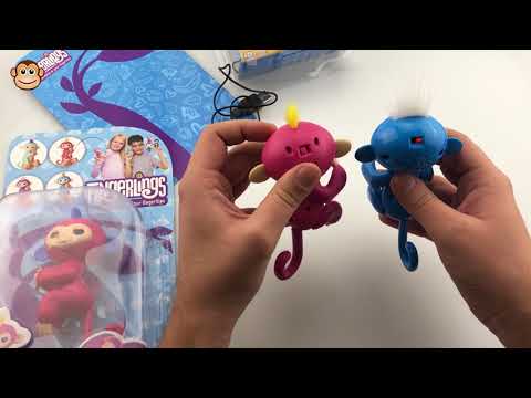 Видео: Интерактивная обезьянка fingerlings 2.0