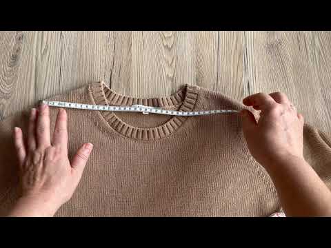 Видео: КАК Я СНИМАЮ МЕРКИ ДЛЯ ВЯЗАНИЯ С ГОТОВОГО ИЗДЕЛИЯ