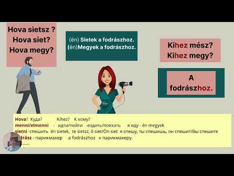 Видео: Magyar Nyelv! Венгерский язык_ Fodrászhoz megy