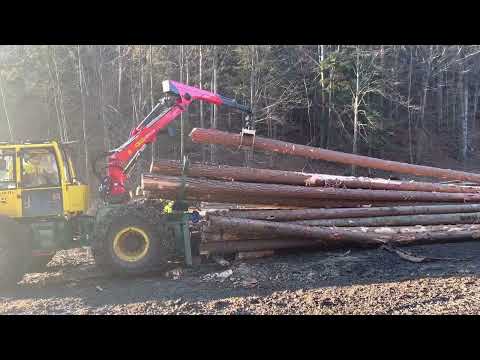 Видео: LKT 130 ITL з гідравлічним маніпулятором