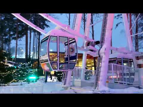 Видео: 106 🎡 ОХТА ПАРК  , ЛЕН  ОБЛАСТЬ ❄️⛸️, ЗИМНИЕ РАЗВЛЕЧЕНИЯ, 050222, 4К60