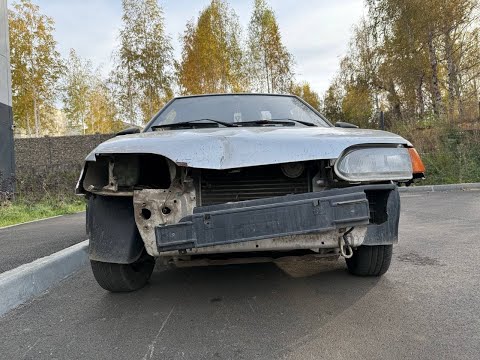 Видео: ВЫТЯГИВАЮ МОРДУ 2115 ПОСЛЕ ДТП