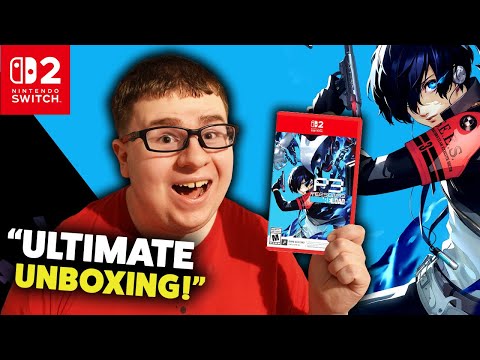 Видео: Распаковка ULTIMATE Persona 3 Reload для Nintendo Switch 2!
