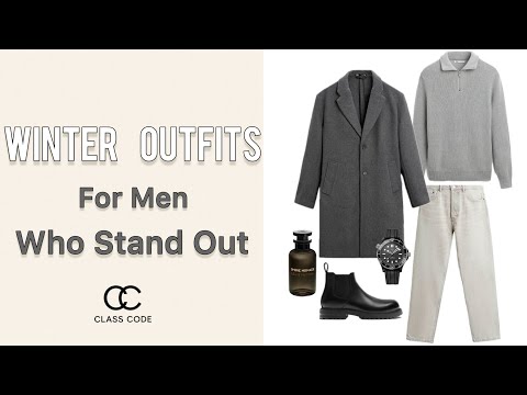 Видео: 🎩Зимние наряды для выделяющихся мужчин!