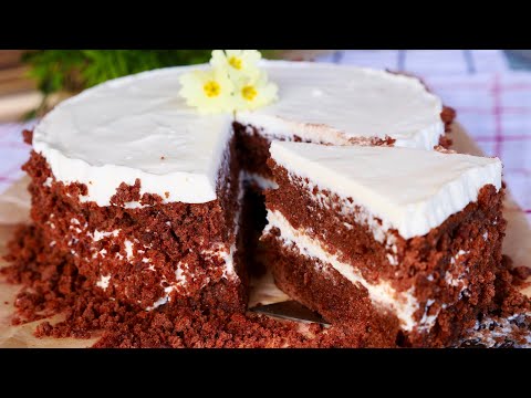 Видео: Шоколадный Торт "Три Стакана" | (А-ля Сметанник)
