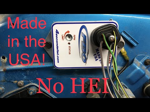 Видео: Решение для зажигания Mopar! Модуль зажигания HRR688 от 4SecondsFlat.com установлен на Roadrunner...