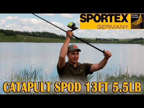 Видео: Сподовое удилище. Sportex Catapult Spod 13ft 5.5lb