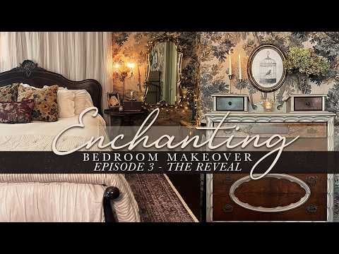 Видео: Наша очаровательная спальня в историческом стиле // Обзор преображения спальни
