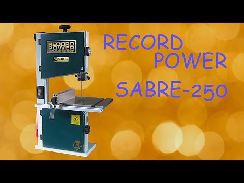 Видео: Маленькая, да удаленькая!! Ленточная пила Record Power SABRE-250