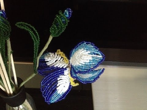 Видео: ИРИСЫ из БИСЕРА. Часть 2/3. TUTORIAL: Beaded IRIS. БИСЕРОПЛЕТЕНИЕ для НАЧИНАЮЩИХ
