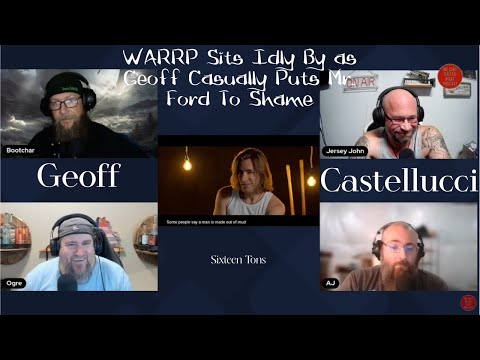 Видео: Реакция WARRP на Джеффа Кастеллуччи... Шестнадцать тонн